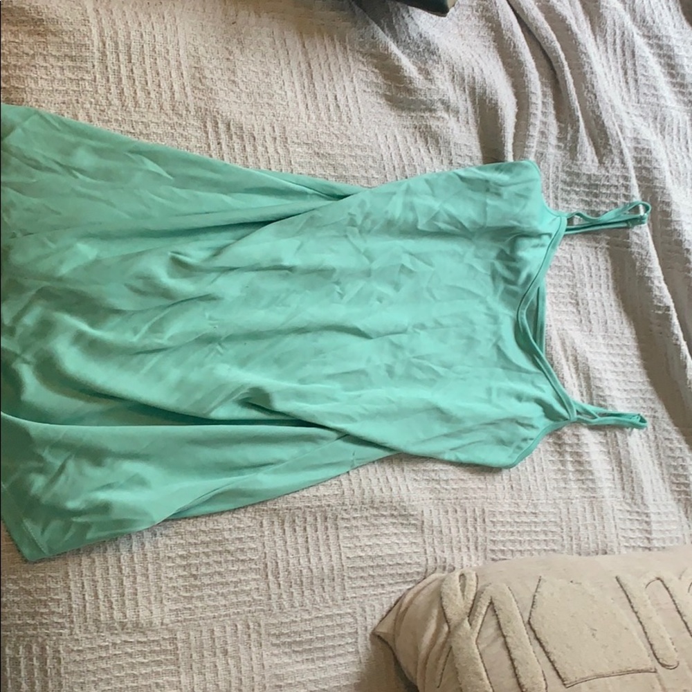 Teal dress